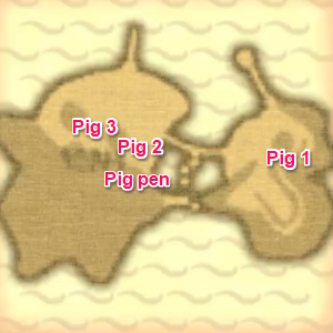 Outset Island Pigs