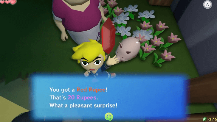 Pig Side Quest Rupees