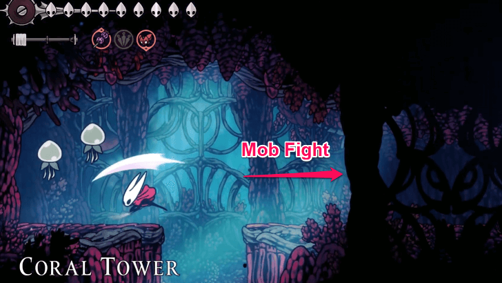 First Mob Fight in Coral Tower