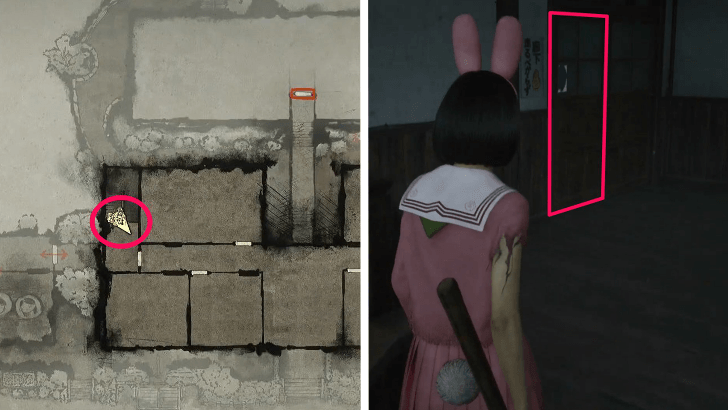 How to Use Main Building 2F Stair Key.png