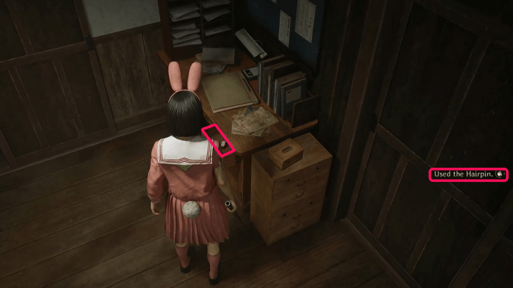 Silent Hill f - How to use Hairpin