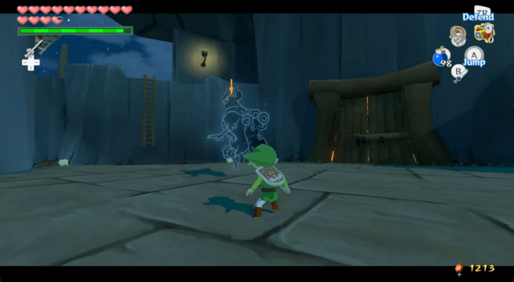 Roll Away When He Teleports Nearby