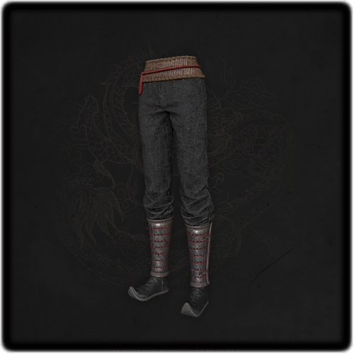 Forged Iron Leg Guards