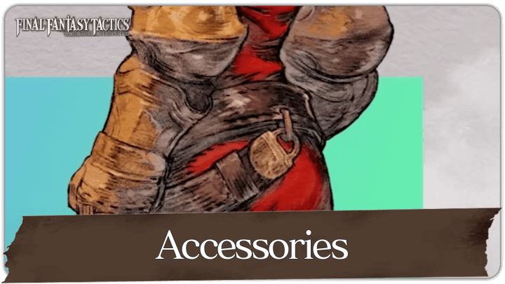 FF Tactics - Accessories