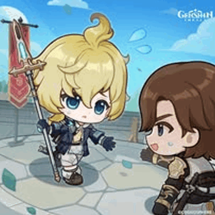 Genshin Impact - Mika Birthday Art 2025