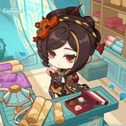 Genshin Impact - Chiori Birthday Art 2025