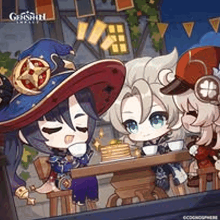 Genshin Impact - Mona Birthday Art 2025