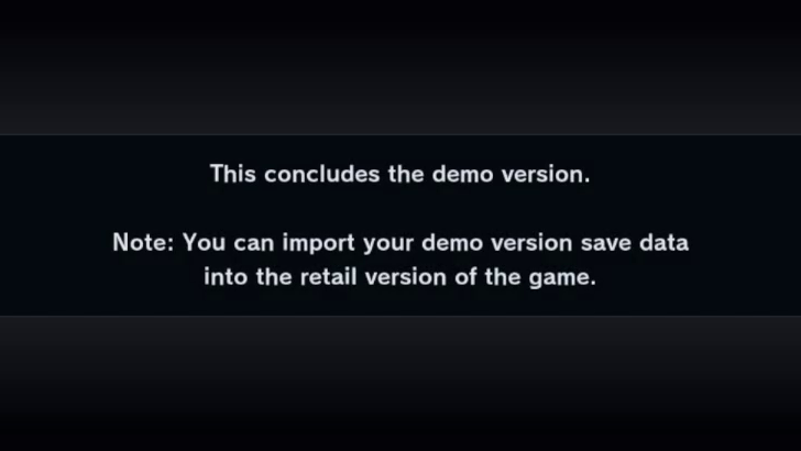 Demo Save Data Transfer Message