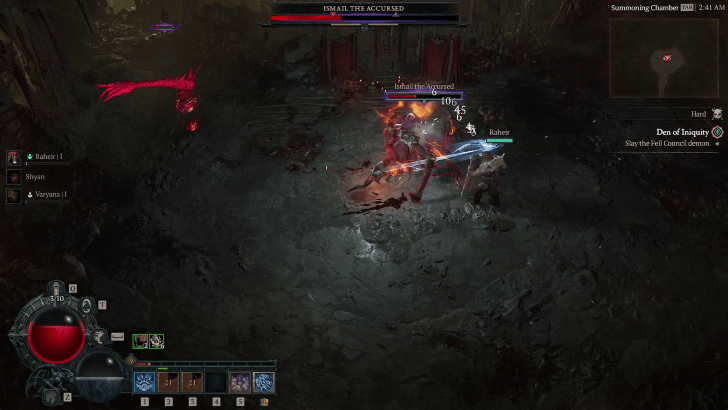 Progress the dungeon and defeat the Boss