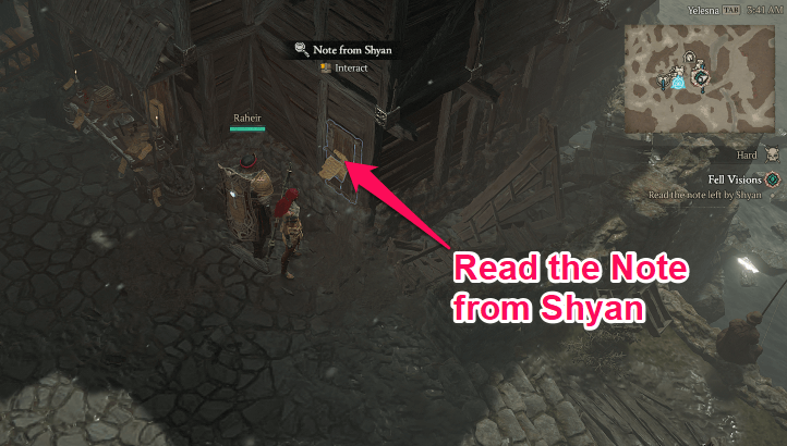 Read the Note from Shyan at Yeslena