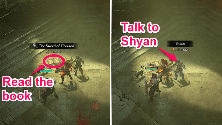 Read the book and talk to Shyan