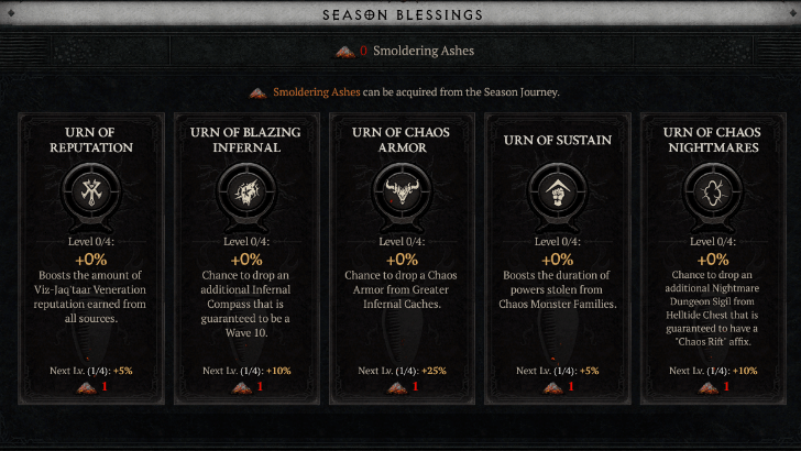 Diablo 4 - Smoldering Ashes