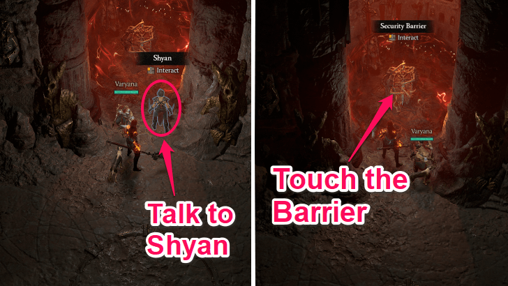 Find the Sword of Horazon and talk to Shyan