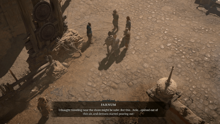 Talk to Farnum at Ked Bardu