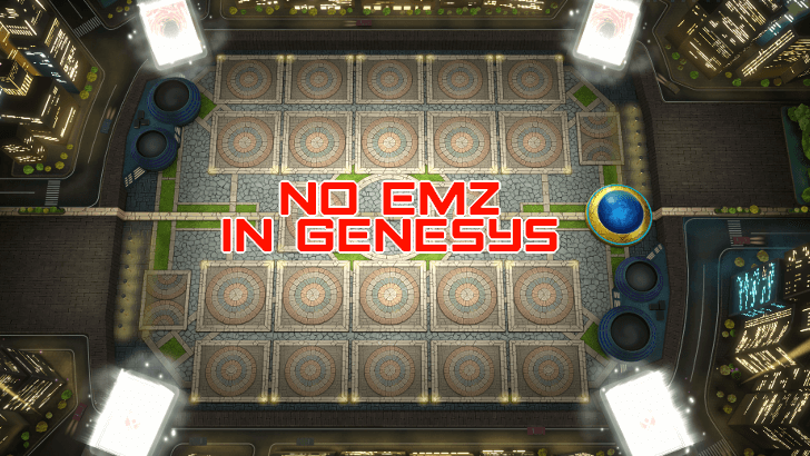 Master Duel - No Extra Monster Zone in Genesys Format