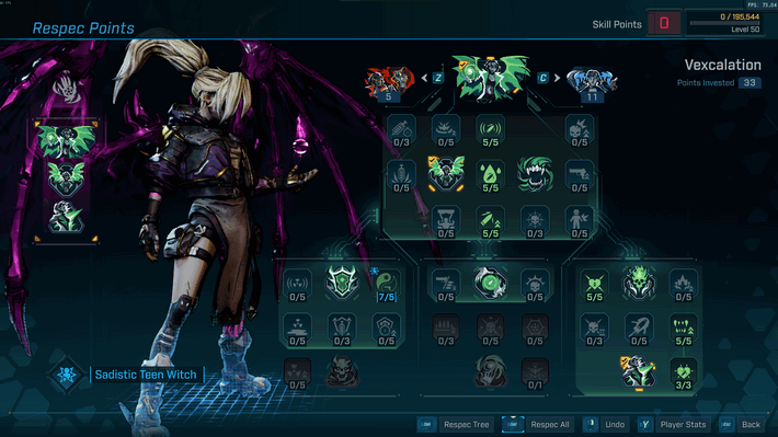 Bleed Vex Green Tree