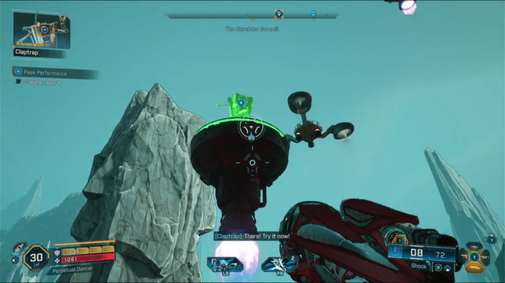 Borderlands 4 - Claptrap Raises Platform