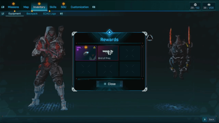 Borderlands 4 - Peak Performance Rewards