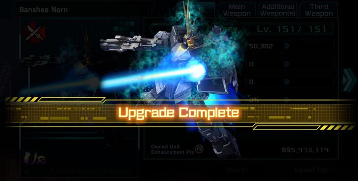 Unit Enhancement Reset Step 4 - Gundam UCE