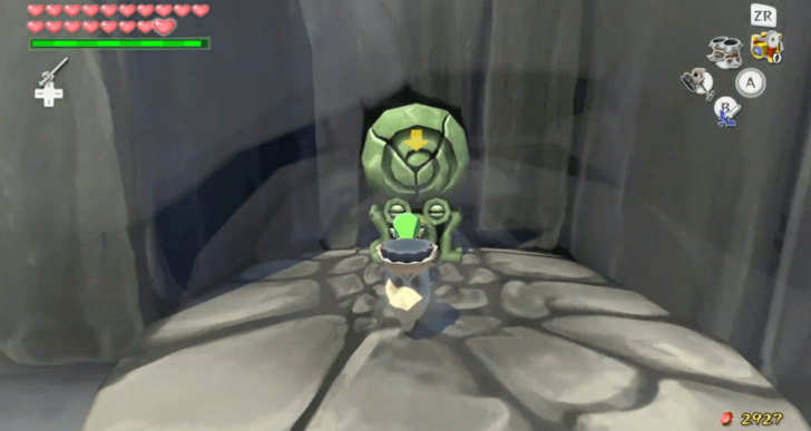 Use the Skull Hammer on the Statue