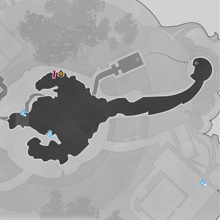 HSR - Radiant Scarwood Grove of Epiphany F4 Chest Map