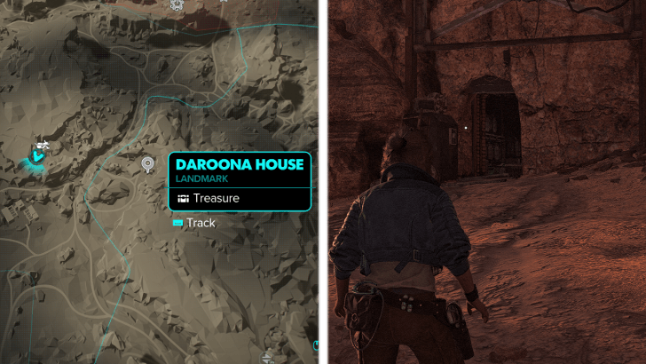 Abandoned Hideout Treasure Location