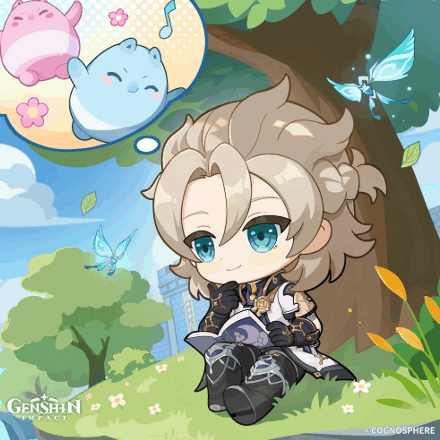 Genshin Impact - Albedo Birthday Art 2025