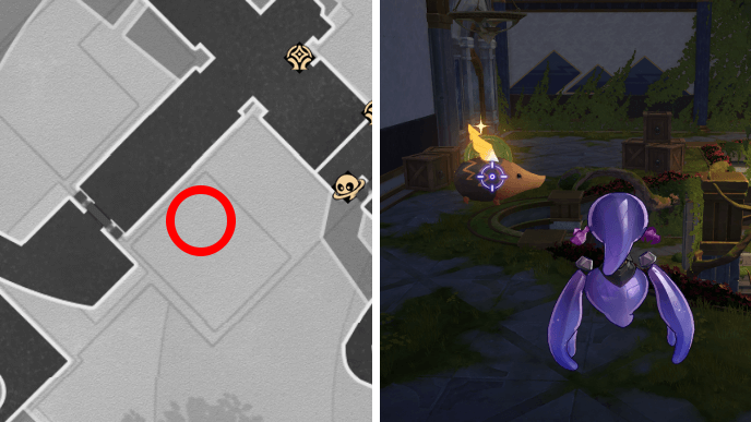 Honkai Star Rail - Radiant Scarwood Grove of Epiphany - Coin of Whimsy 1 Location