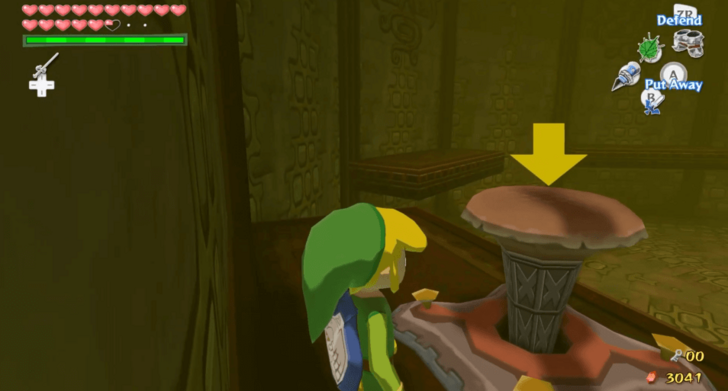 Land on the Ledge With the Peg