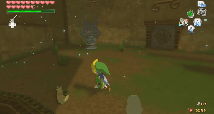 Land on the Ledge with the Armos Knights