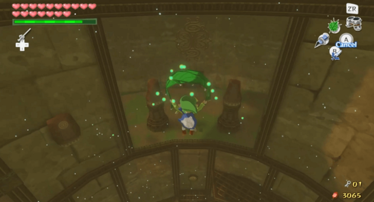 Glide to the Ledge Directly Across