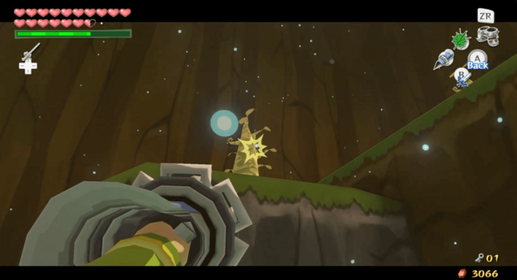 Use the Hookshot on Makar