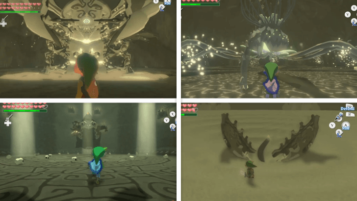 Previous Dungeon Bosses