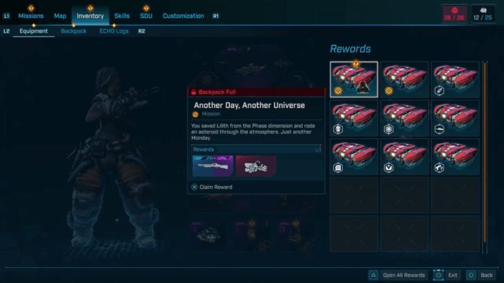 Borderlands 4 - Another Day, Another Universe Rewards