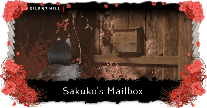 Silent Hill f How to Open Sakuko