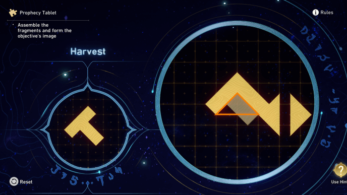 HSR Universal Matrix Prophecy Tablet Solution Step 3