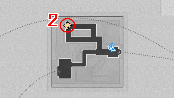 HSR - Universal Matrix Great Tomb of the Nameless Titan F1 West Golden Scapegoat Location