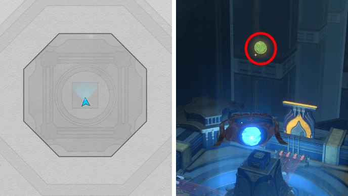 Honkai Star Rail - Universal Matrix Great Tomb of the Nameless Titan - Coin of Whimsy 3 Location