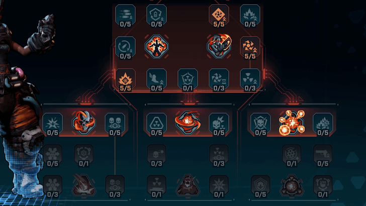 Harlowe Leveling Red Tree