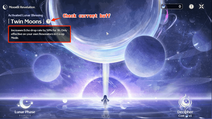 Moonlit Revelation Buff