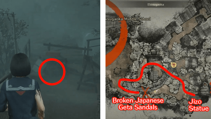 Silent Hill f Broken Japanese Geta Sandals