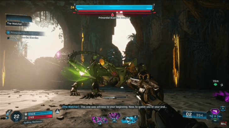 Borderlands 4 - Primordial Guardian Inceptus Battle