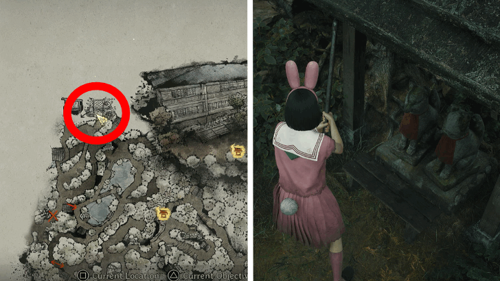 Omamori Horse Map Location