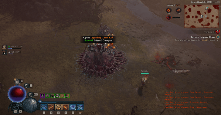 Infernal Compass Chaos Rift