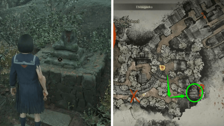 Silent Hill f Jizo Statue 3 Location