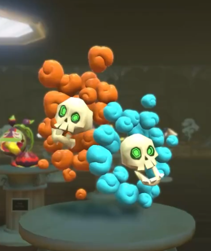 Red Bubble and Blue Bubble