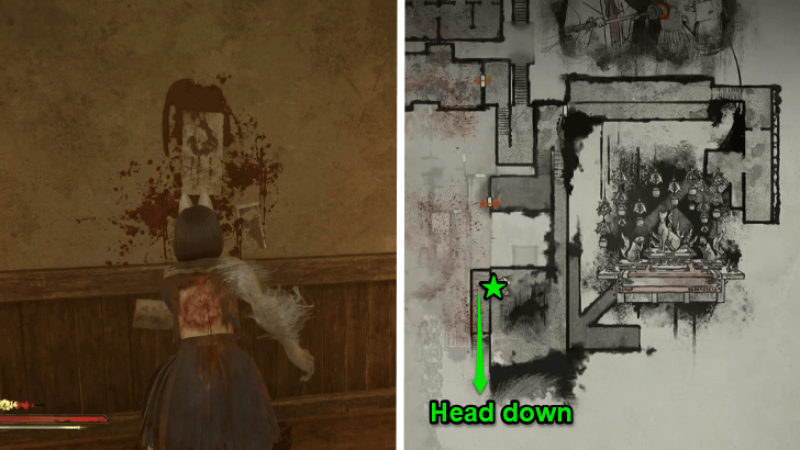 Way to the Crimson Water Puzzle