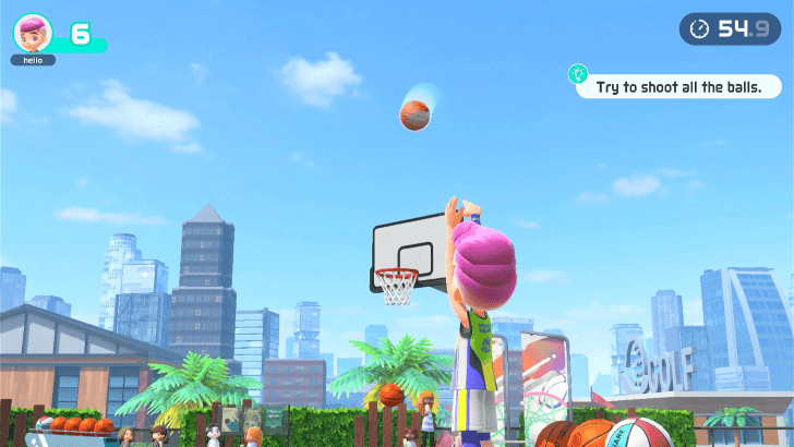 Switch Sports - Three Point Challenge