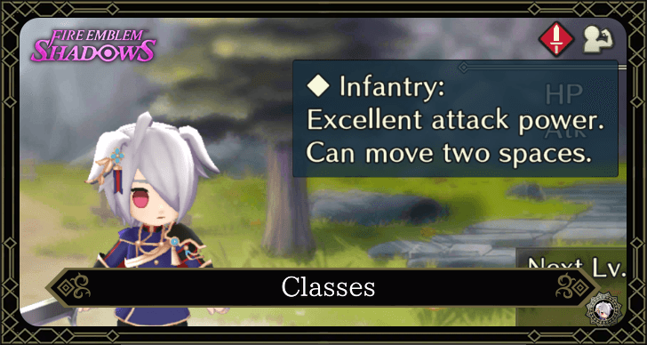 FE Shadows List of Classes