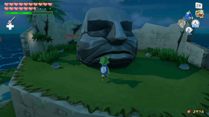 Stone Statue Triforce Shard